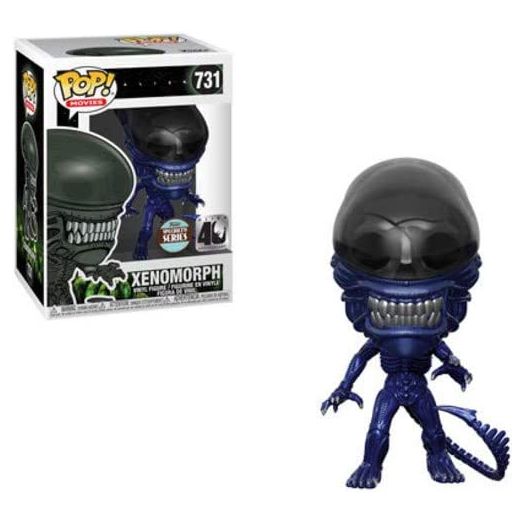 Funko POP! Movies Specialty Series: Alien 40th, Xenomorph (Blue Metallic)