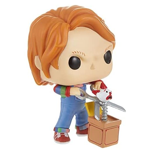 Pop Movies 3.75 Inch Action Figure Child's Play 2 - Chucky With Buddy & Scissors #841