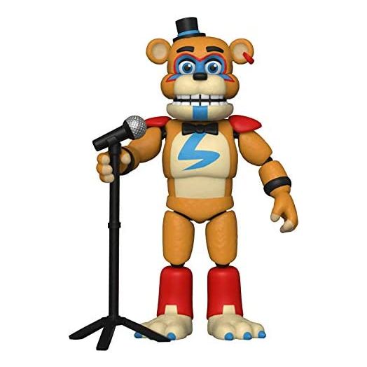 Funko Action Figure: Five Nights at Freddy's, Security Breach - Glamrock Fred, Multicolour