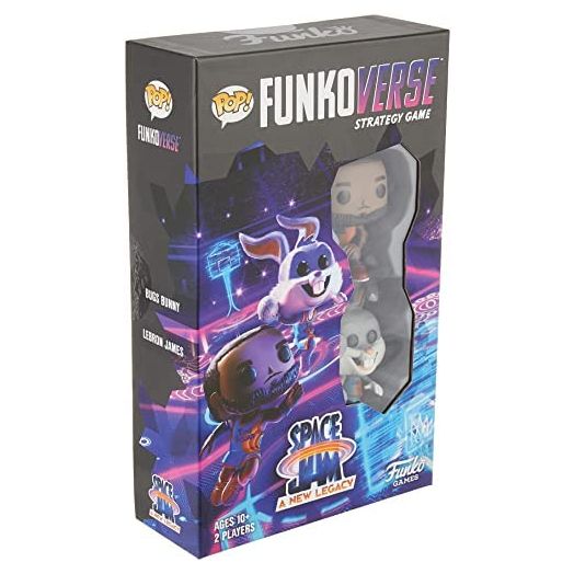 POP Funkoverse: Space Jam 2: A New Legacy 100, Lebron James and Bugs Bunny (Styles May Vary) (2 Pack)