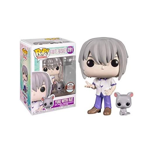 FunKo POP! Animation Fruits Basket Yuki with Rat 3.75" Specialty Series Vinyl Figure