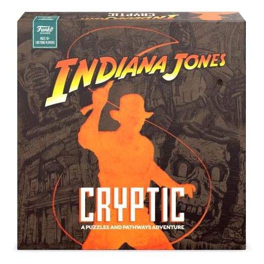 Funko Indiana Jones Cryptic Board Game: A Puzzles and Pathways Adventure For 1 or more Players