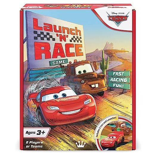 Funko Disney/Pixar Cars Launch ‘N’ Race Game for 2 or More Players Ages 3 and Up