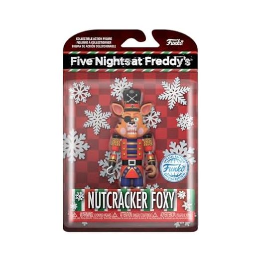 Funko Action Figure: FNAF Five Nights at Freddy's - Nutcracker Foxy (Walmart Exclusive)