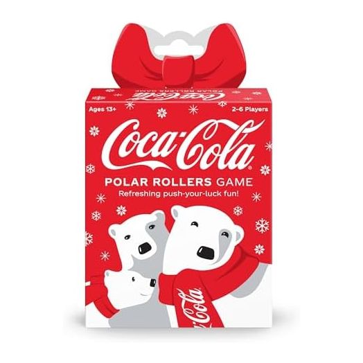 Funko Coca-Cola Polar Rollers Game for 2-6 Players