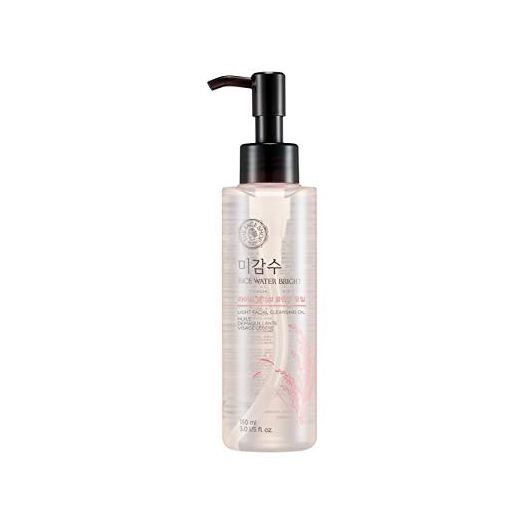 THE FACE SHOP Rice Water Bright Face Wash, Facial Cleanser for Sensitive, Normal & Oily Skin, Gentle Hydrating Daily Face Cleansing Oil (5oz) or Face Wash Set (Face Cleansing Oil & Cleansing Foam)
