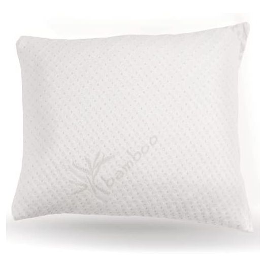 Snuggle-Pedic Toddler Pillow for Travel & Camping - USA Made Shredded Memory Foam Pillows w/ Cooling Cover - GreenGuard Gold Certified Kids Pillow