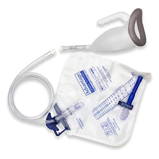 Reusable Portable Close FIT Comfort Male Advantage Urinal System with Spill Proof Collection Bag