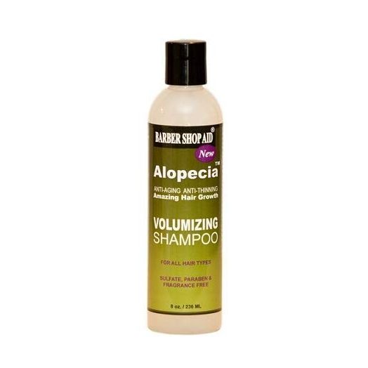 Alopecia Anti-Thinning Hair Growth Volumizing Shampoo (8oz bottle)-Barber Shop Aid