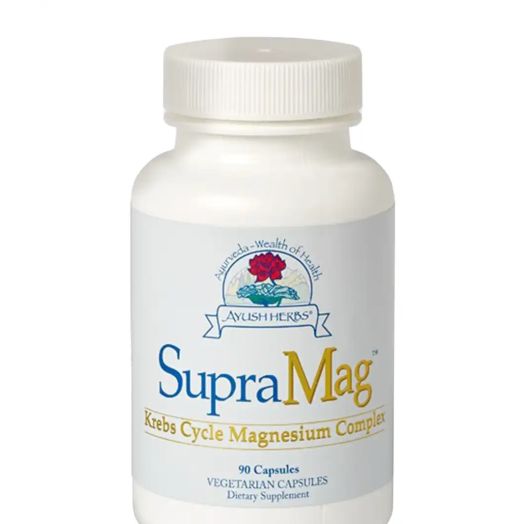 Ayush Herbs SupraMag - 90 Vegetarian Capsules