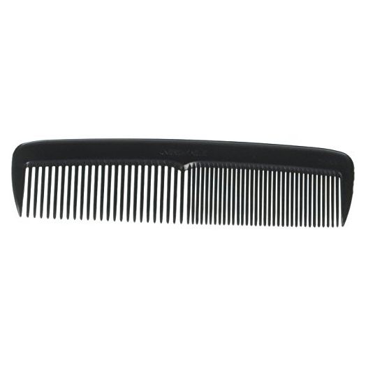 Hair Comb 5" Pocket Size Unbreakable, 72 Piece in a Jar, Black,