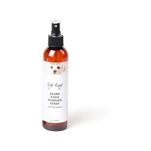 Eye Envy Beard Stain Remover Spray for Dogs/Cats|100% Natural and Safe|Lift Stains from Drooling, Saliva, Food, Runoff from Tearing|Treats The Cause of Staining|Removes Odors|Keeps Beard Clean
