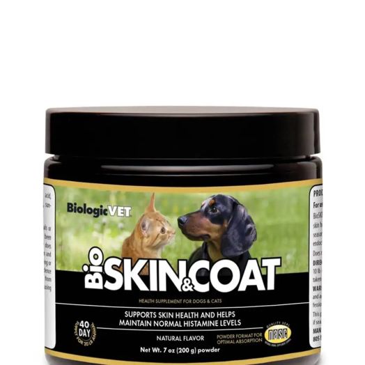 Flora BiologicVET BioSKIN&COAT for Dogs & Cats - 7 oz (200 Grams)