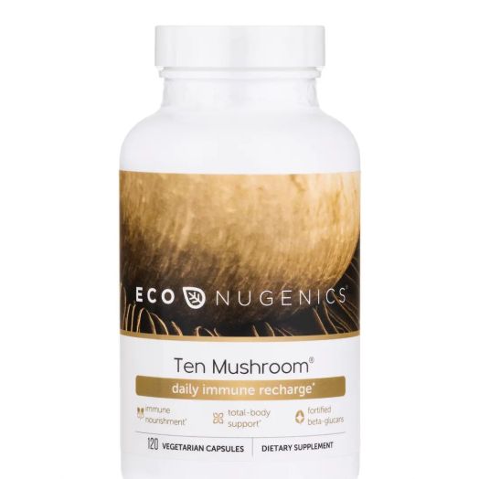 Econugenics Ten Mushroom Formula - 120 Vegetarian Capsules