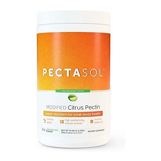 ecoNugenics PectaSol Modified Citrus Pectin Cellular Health and Immune System Supplement - Lime Infusion Powder - Maintain Healthy Galectin-3 Levels - Cardiovascular Support (551.29 Grams)
