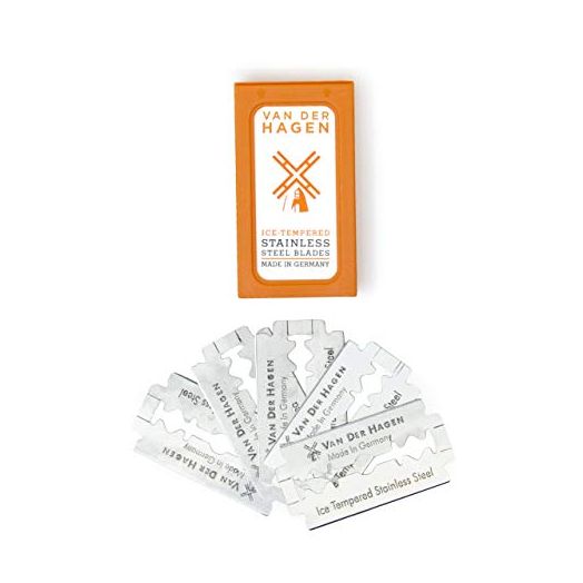 Van Der Hagen Razor Blades - German-made(5 count)