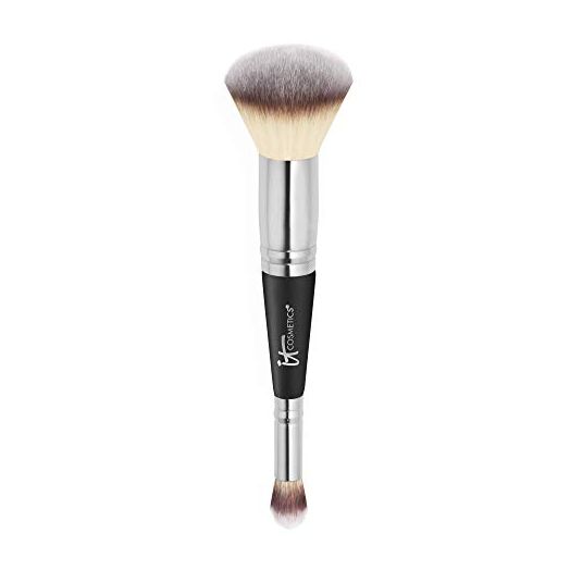IT Cosmetics Heavenly Luxe Complexion Perfection Brush #7 - Foundation & Concealer Brush in One - Soft Bristles - Pro-Hygienic & Ideal for Sensitive Skin