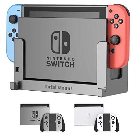 TotalMount for Nintendo Switch (Mounts Nintendo Switch on wall near TV)