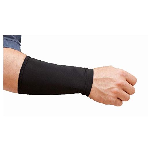 Tatjacket Tattoo Cover Up Concealer Sleeve, 2-PACK, Lower Arm or Ankle coverage, UPF 50 Protection, Slip Free, for Men & Women (Unisex), BLACK, ONE SIZE
