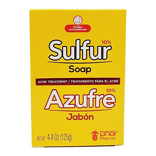 GRISI LARGE 125g 10% SULFUR SOAP DERMATITIS OILY SKIN