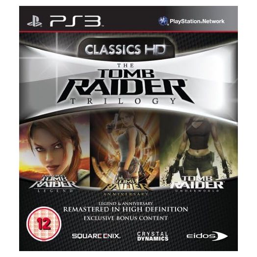 Tomb Raider: Trilogy for Playstation 3 Brand New! Factory Sealed!
