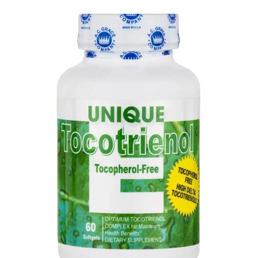 AC Grace UNIQUE E Tocotrienol (Tocopherol-Free) - 60 Softgels