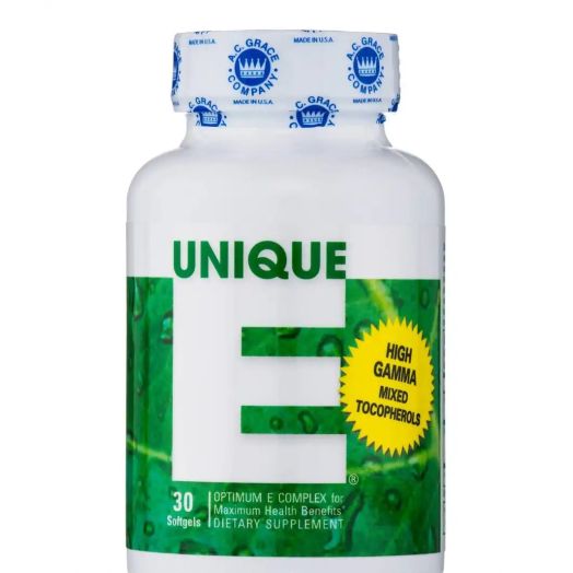 AC Grace UNIQUE E Mixed Tocopherols - 30 Softgels
