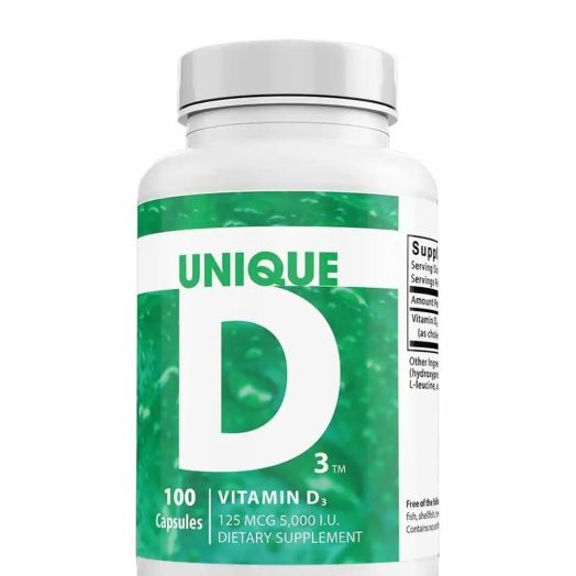 AC Grace Unique D3 5000 IU - 100 Capsules
