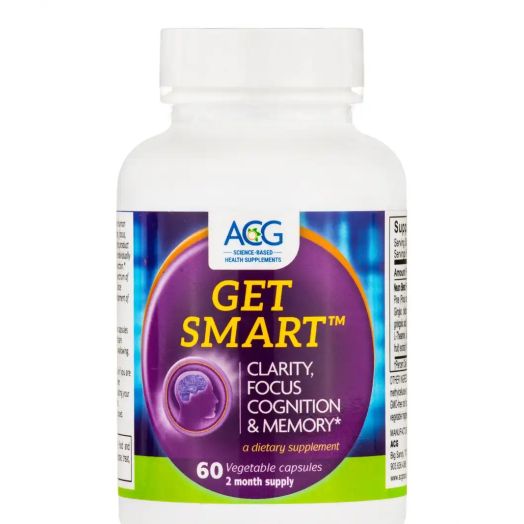 AC Grace Get Smart - 60 Vegetable Capsules