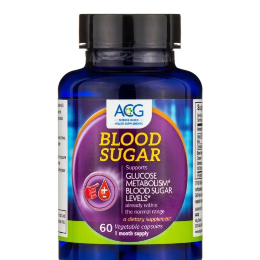AC Grace Blood Sugar - 60 Vegetable Capsules