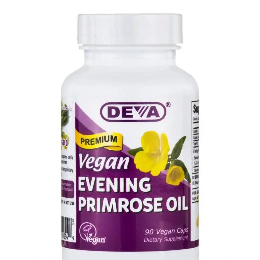 DEVA Nutrition Vegan Evening Primrose Oil - 90 Vegan Capsules