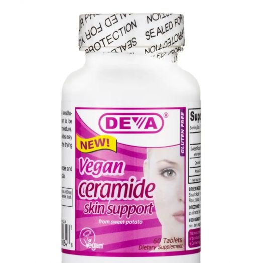 DEVA Nutrition Vegan Ceramide Skin Support - 60 Tablets