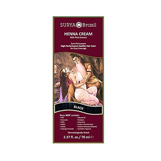 Surya Brasil Henna Cream, Black 2.37 oz