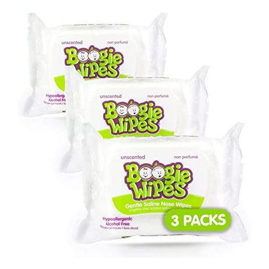 Boogie Wipes Wet Wipes for Baby and Kids, Unscented, 90 Count