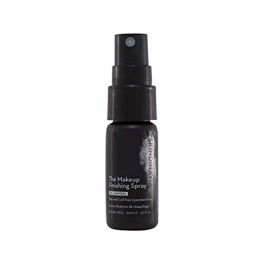 Skindinavia Makeup Setting Spray Paraben-Free Oil-Free Anti-Aging Heat-Resistant Waterproof Extreme Longwear Long-Lasting Beauty Skin Care Finishing Fine Mist Make Up – 0.66 Oz – 20 Ml