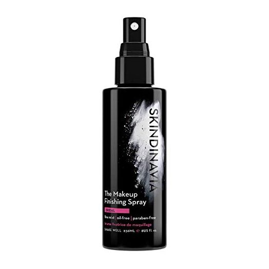 SKINDINAVIA Bridal Makeup Oil Control Matte Setting Spray, Long-Lasting, White, 8 Fl Oz