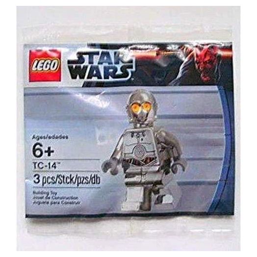 LEGO Star Wars 5000063 TC-14 Promo MiniFigure Silver Chrome Exclusive Limited