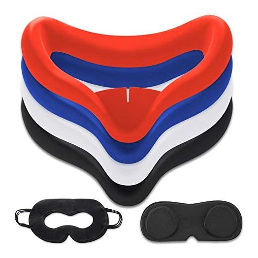 10PCS Set VR Silicone Face Cover