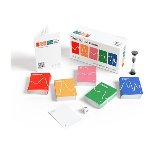 That Sound Game A Noisy Card Game for Weird People, Party Games for Adults & Teens, College and Birthday Parties, Ideal for Family Games Night, Party Games for Bachelorette (14+)
