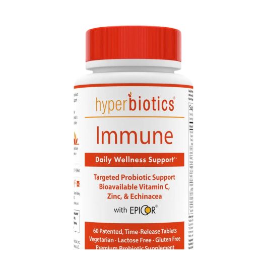 Hyperbiotics Immune: Probiotic for Immune Support - 60 Time-Release Tablets