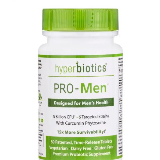 Hyperbiotics PRO-Men: Probiotics for Men - 30 Time-Release Tablets