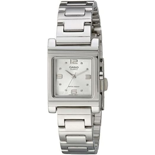 Casio Women's LTP1237D-7A Analog Quartz Silver Watch