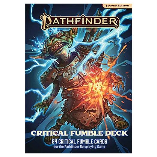 Paizo Pathfinder Critical Fumble Deck