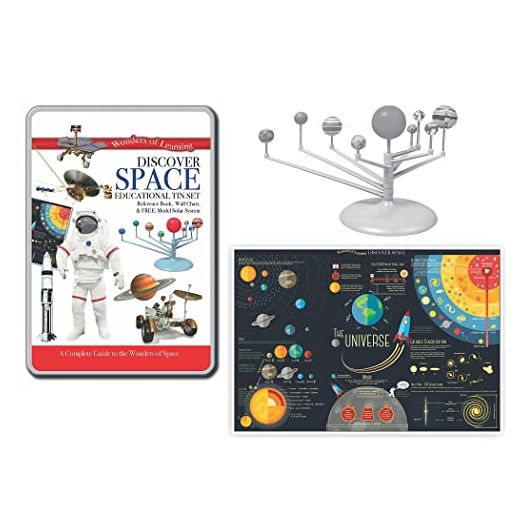 Wonders of Learning Wonders of Learning Tin Set, Discover Space Large
