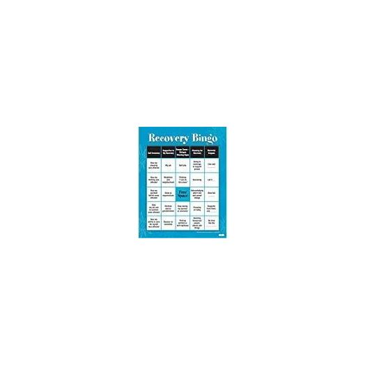 Recovery BINGO! Game for Adults