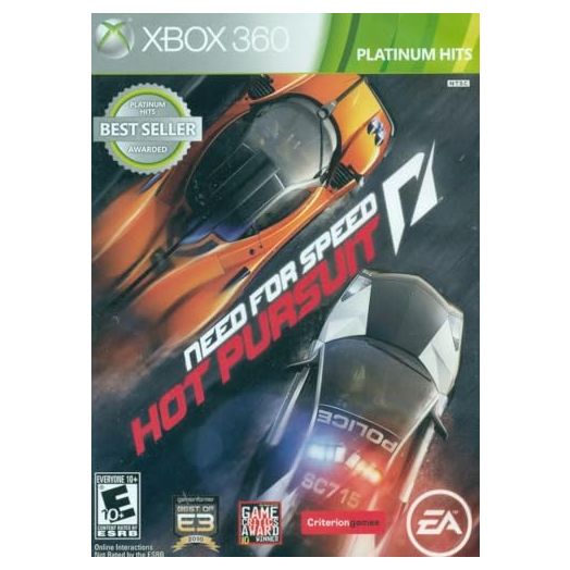 Need for Speed: Hot Pursuit, XBOX 360
