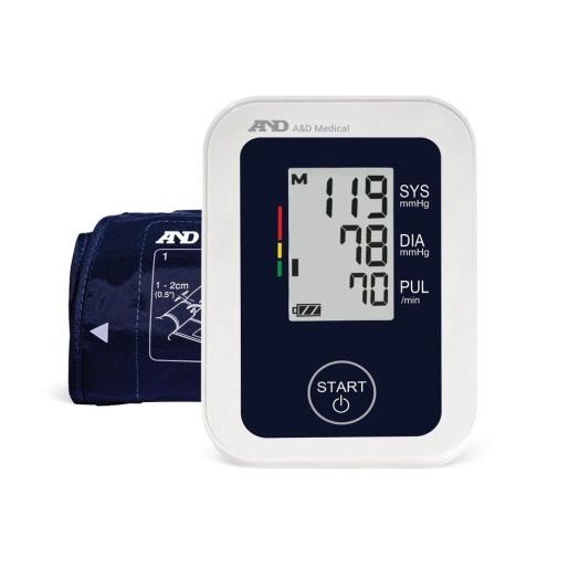 A&D Medical LifeSource Automatic Blood Pressure Monitor, Small Cuff with AC Adapter