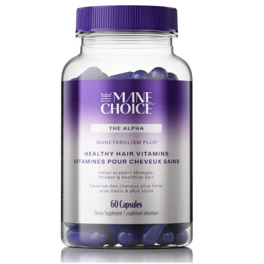 THE MANE CHOICE, MANETABOLISM PLUS: Healthy Hair Growth Vitamins 60 Capsules (Pack of 2)