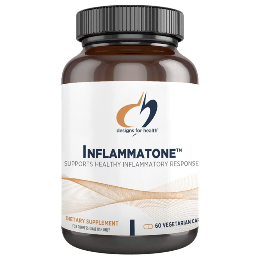 Designs for Health Inflammatone - Proteolytic Enzymes, Turmeric Curcumin, Ginger, Boswellia + Antioxidants Supplement to Help Support A Healthy Inflammatory Response - Non-GMO (60 Capsules)