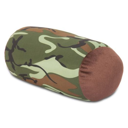 AB Marketer Mooshi Squish Mini Microbead Jelly Bean Bed Pillow, Camouflage 12 Inch Neck